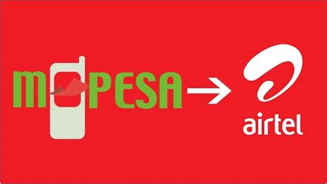 top up airtel from mpesa.